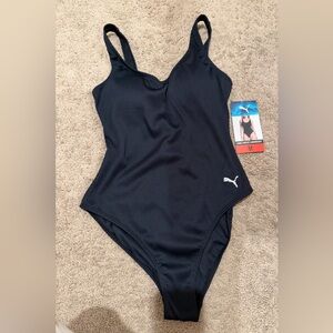 “New” Puma Midnight Black Swimsuit